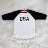 USA Toddler Baseball Tee