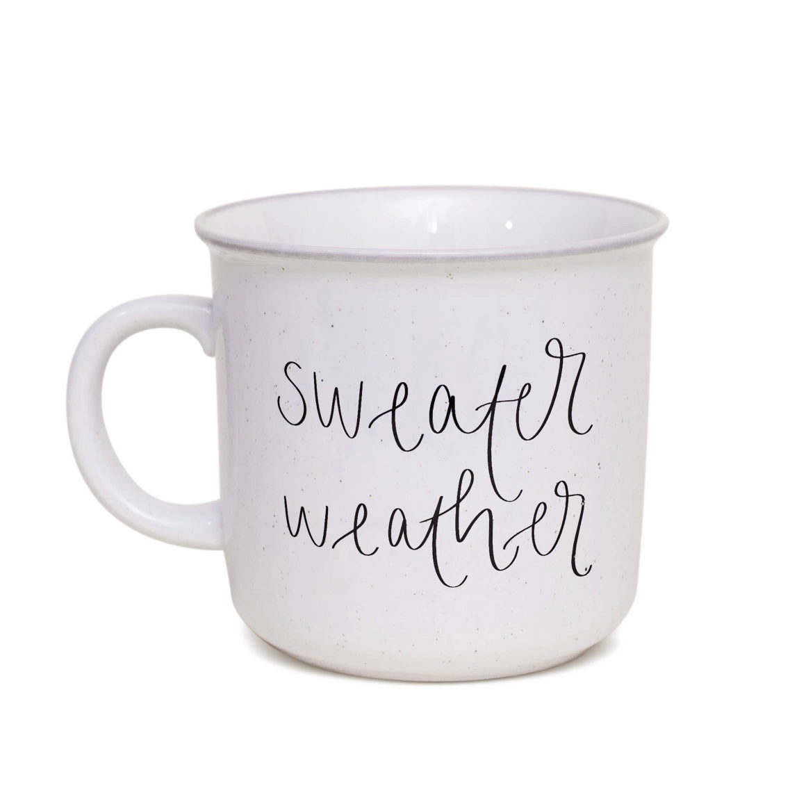 Sweater Weather Let's Cuddle Campfire Coffee Mug Fall Coffee Mug Coffee  Lover Gifts Winter Coffee Cup 15 Ounces 