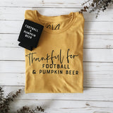 Thankful For Football And Pumpkin Beer