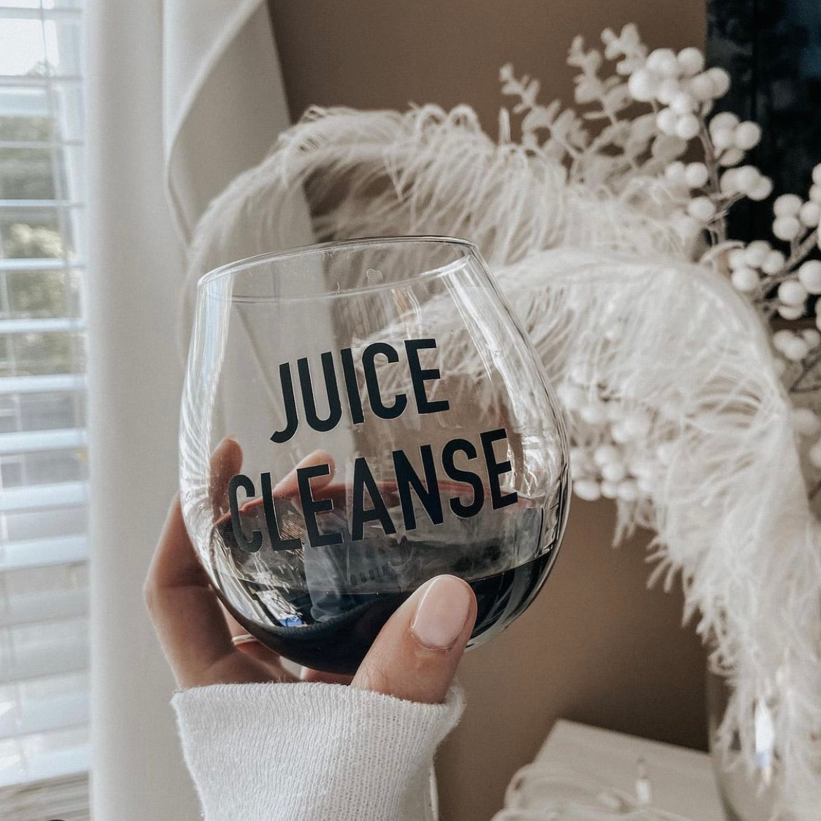 Face to Face Mimosa Glass Set - Juice Cleanse