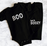 Boo Halloween Onesie