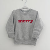 Merry Toddler Sweatshirt