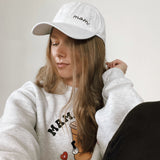 Mom Embroidered Baseball Cap