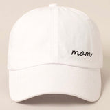 Mom Embroidered Baseball Cap