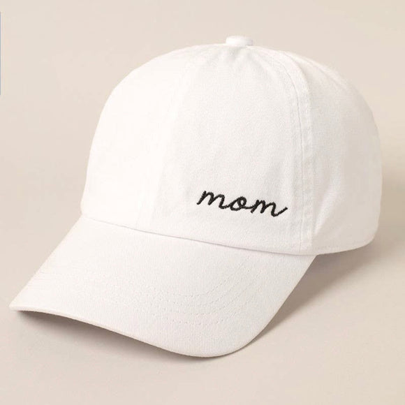 Mom Embroidered Baseball Cap