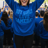 Hot Girls Love Gameday Puff Sweatshirt