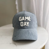 Game Day Corduroy Patched Hat