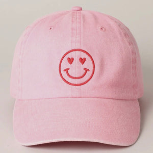 Valentine’s Day Heart Happy Face Hat