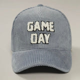 Game Day Corduroy Patched Hat