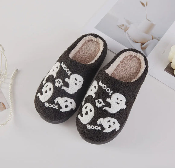 Spooky Cozy Halloween Slippers *preorder