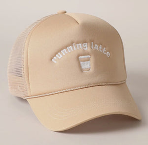 Running Latte Trucker Hat