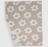 Daisy Print Luxury Blanket