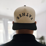 Father Embroidered Snapback Hat