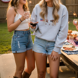 USA Icons Embroidered Sweatshirt