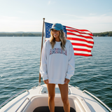 America Embroidered Sweatshirt