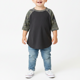 Camo Baseball Tee Toddler