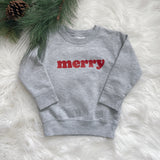 Merry Toddler Sweatshirt