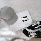 Stay Wild Pocket Tee