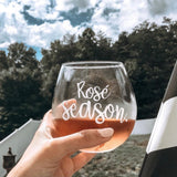 Rosé Season Glass Set