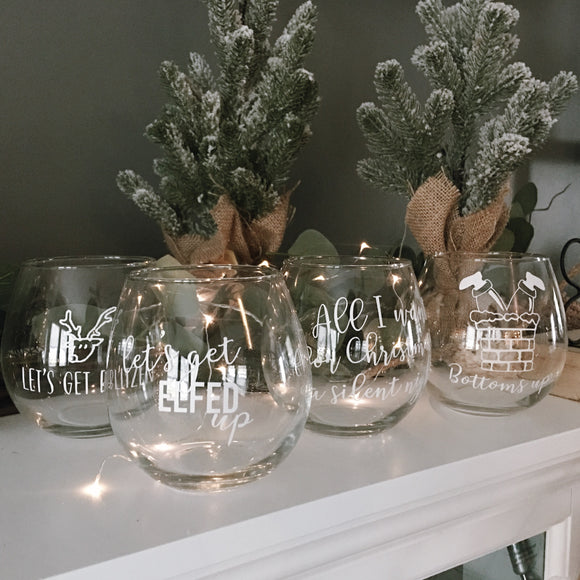 Christmas Glass Collection Set